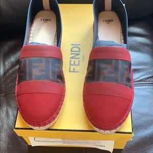 Brand new fendi espadrillas